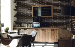 Hotelowa jadalnia, Penzion u Kubesa ****, Kromieryż, Czechy