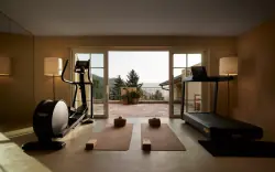Telocvičňa, Hotel Saltus ****, San Genesio Atesino BZ, Taliansko