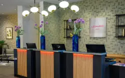 A szálloda recepciója, Leonardo Hotel Lago di Garda – Wellness and Spa ****, Lazise (VR)