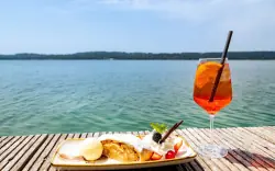 Jídlo, Seehotel Leoni ****, Berg, Německo