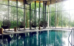 Wellness, Konsum Berghotel Oberhof, Las Turyński, Niemcy