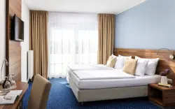 Hotelový pokoj, Kurhotel Pyramide Sibyllenbad ****, Bad Neualbenreuth, Německo