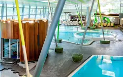 Interiér wellness centra, Spreewald Therme, Burg, Nemecko
