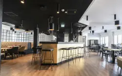 Reštaurácia, Abasto Hotel Feldmoching, Mníchov, Nemecko