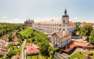 Kutná Hora a pohled na Vilu u Varhanáře