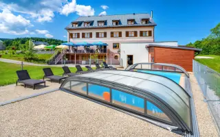 Wellness, bazén, Hotel Park ***, Branná, Jeseníky