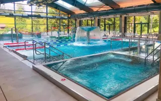Vodní svět v sousedním Resortu Kyčerka