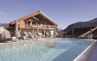 Horská chata s bazénem, Mountains Hotel Seefeld ****, Seefeld