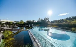 Kültéri medence, AVITA Therme Bad Tatzmannsdorf, Bad Tatzmannsdorf, Ausztria