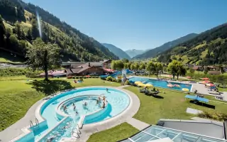 Kültéri medence, smartHotel, Dorfgastein, Ausztria