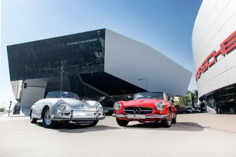 Porsche Múzeum és Mercedes-Benz Múzeum Stuttgartban