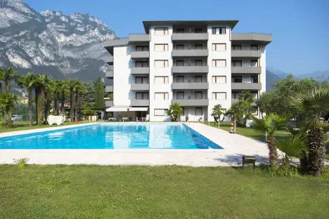 Basen, Residence Monica, Riva del Garda, Włochy