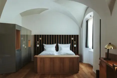 Szoba, Arthotel Lasserhaus ****, Brixen, Olaszország 