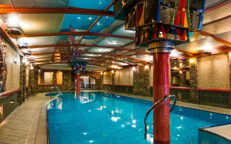 Medence, Hotel Áčko ***, Rózsahegy