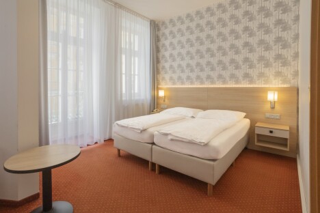 Pokoje, Hotel Flora ***, Mariánské Lázně