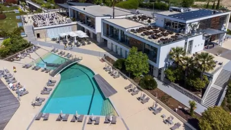 Basen zewnętrzny, Germano Suites, Bardolino (BS)