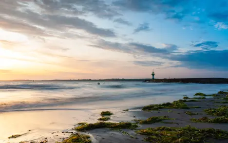 Travemünde, Baltské moře, Lübeck, Německo
