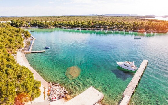Morze i plaża, Hotel IN **** Biograd, Chorwacja