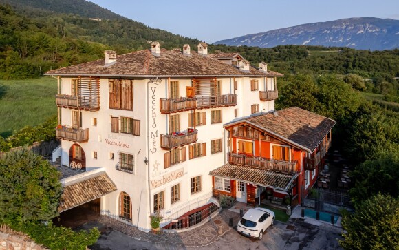 Budynek hotelu, Relais Vecchio Maso, Trydent