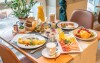Reggeli, Hotel Tia Monte ***, Ausztria