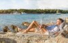Morze i plaża, Hotel IN **** Biograd, Chorwacja