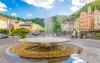 Fontanna z gorącymi źródłami, SPA Hotel Lauretta ****, Karlowe Wary