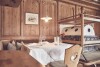 Rusztikus étterem belső tere, Haller Suites & AO Restaurant ****, Brixen, Olaszország