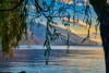 Tó hegyekkel, San Rocco Relais, Soiano del lago (BS), Olaszország