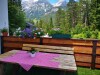 Kertterasz, Pension Concordia, Ramsau am Dachstein, Alpok, Ausztria