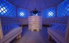 Sauna s osvetlením, Vulkán Wellness Hotel & Camping, Celldömölk, Celldömölk, Maďarsko