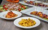 Restaurace, Hotel Fortebraccio, Montone, Itálie