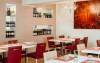 Restaurace, Hotel Fortebraccio, Montone, Itálie