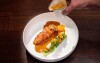 Gourmetétkezés, Boutiquehotel Zum Goldenen Hirschen, Gmunden, Ausztria