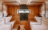 Drewniana sauna, Der Eisvogel – Wellness- & Genusshotel ****, Bad Gögging, Niemcy