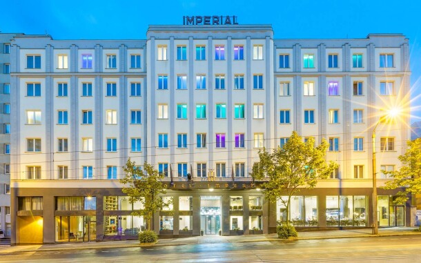 Luxus és dizájner táska Grand Hotel Imperial ****