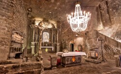 Solný důl Wieliczka
