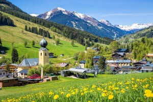 Kitzbühel v lete