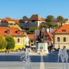 Plac Dobó Istvána w Egerze