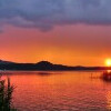 Máchovo jezero v létě