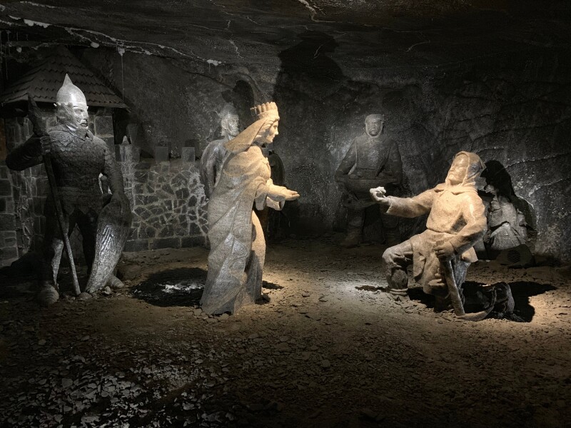 Wieliczka soľná baňa
