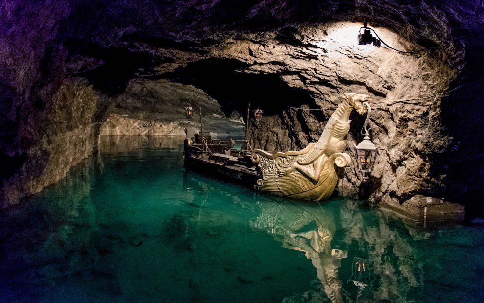 Jazero Seegrotte